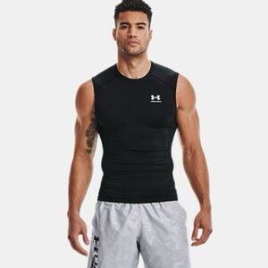 Men’s Under Armour Heat Gear Compression Shirt - Sleeveless Size M